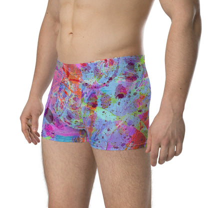 Men's Luxury Bloomin' Swirl Boxers