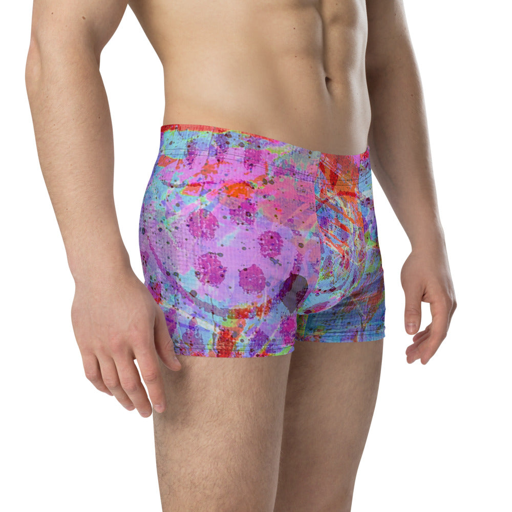 Men's Luxury Bloomin' Swirl Boxers