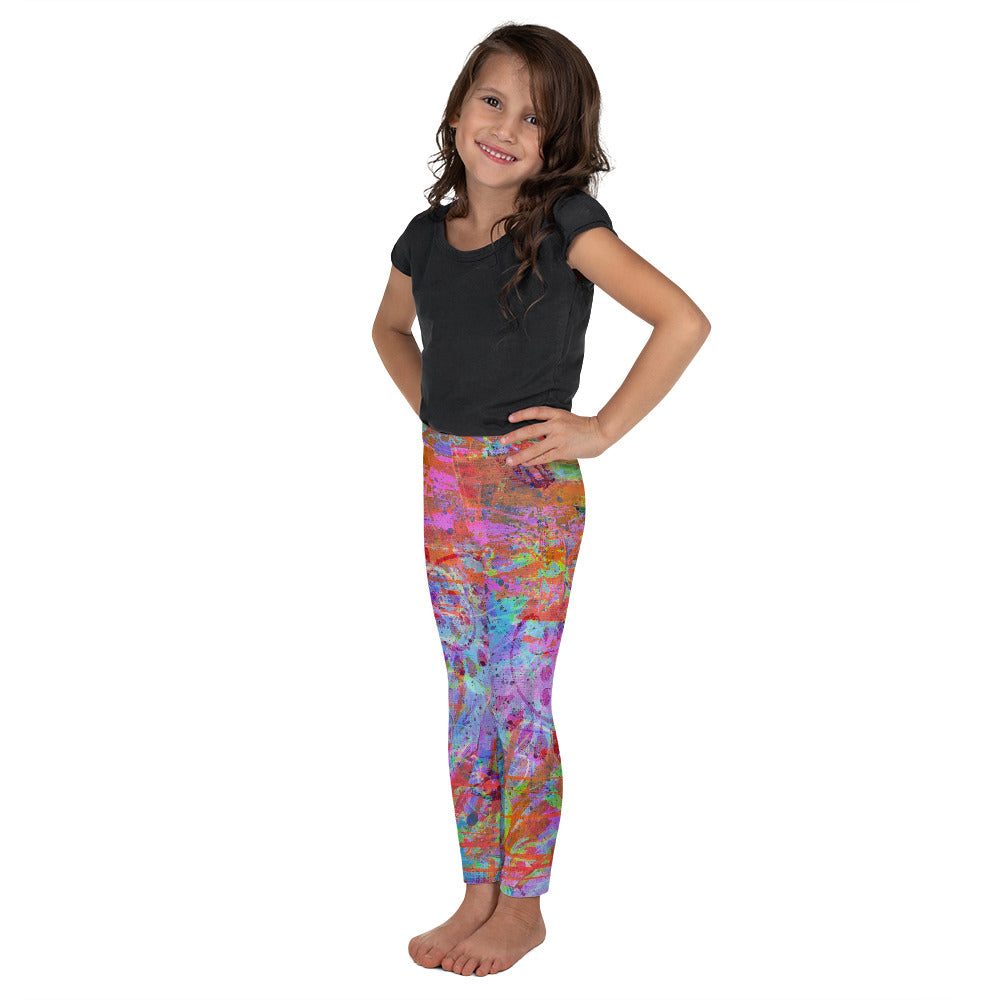 Bloomin' Swirl Youth Leggings