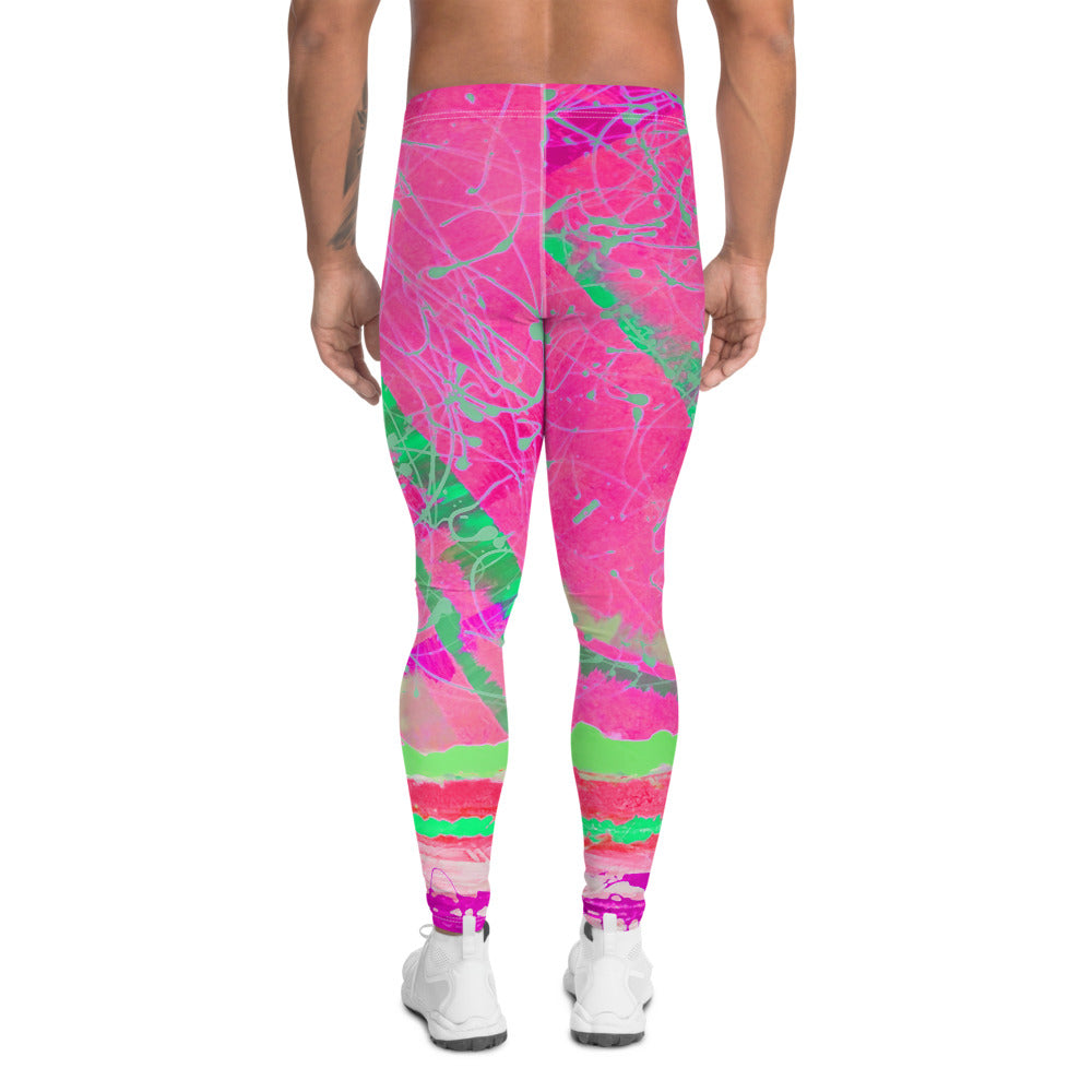 Magenta Madness Men's Leggings