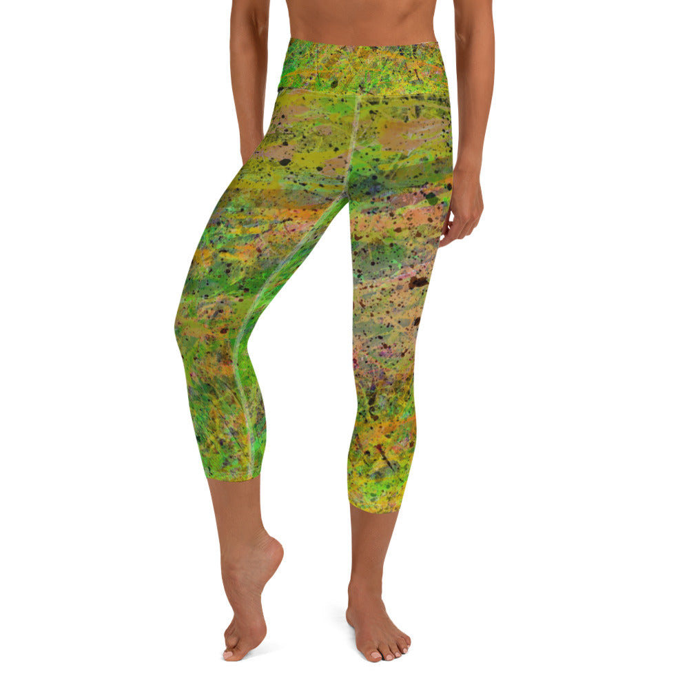 Spring Splash Capri Leggings