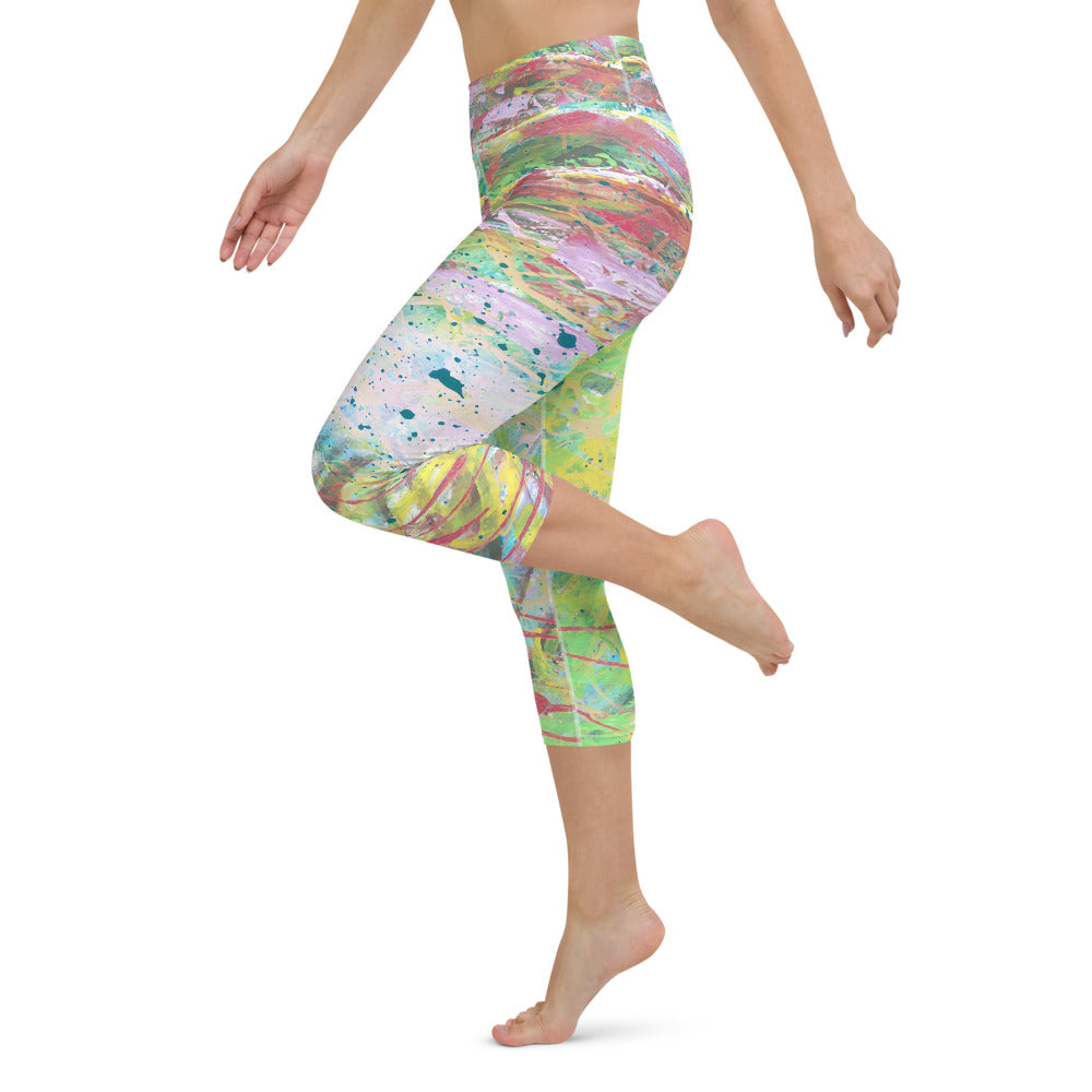 Spring Fling Capri Leggings