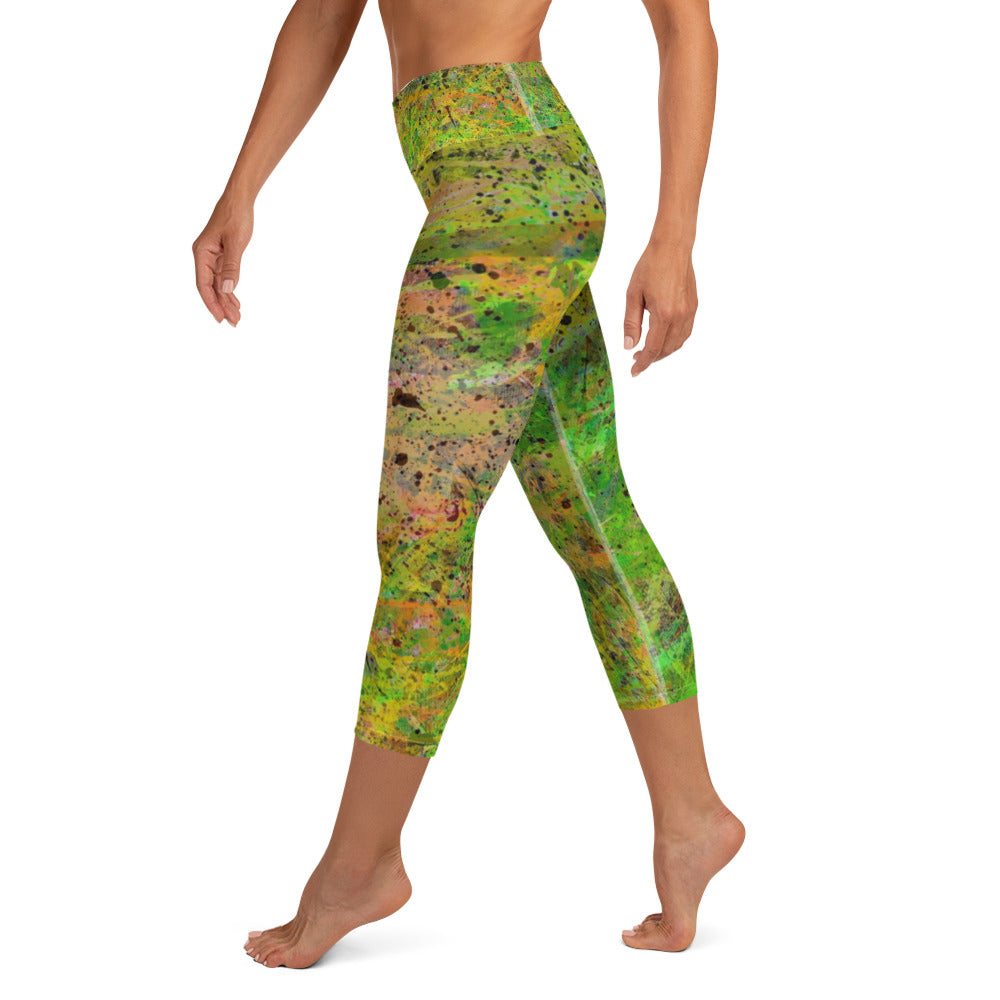 Spring Splash Capri Leggings