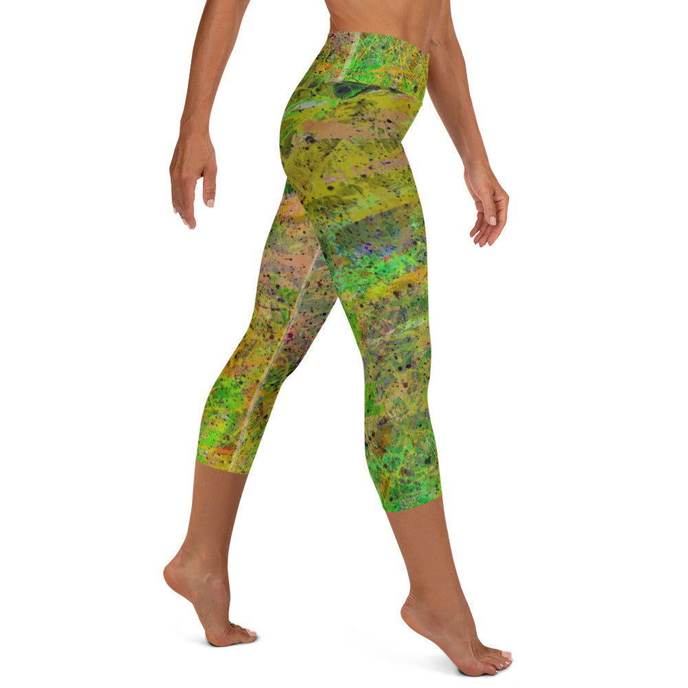 Spring Splash Capri Leggings