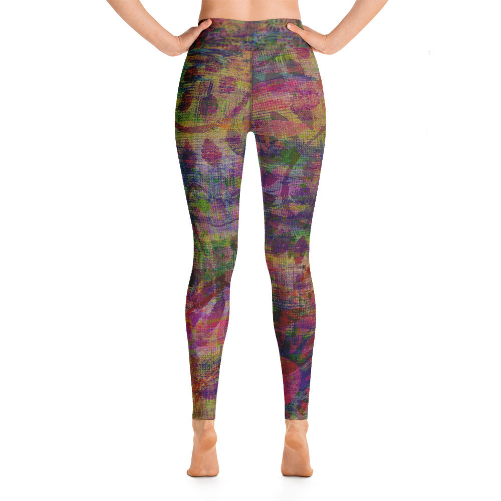 Paisley Garden Yoga Leggings