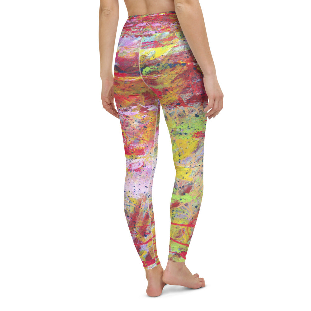 Splash On Full Length Leggings