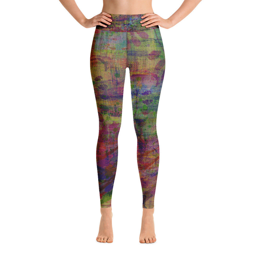 Paisley Garden Yoga Leggings