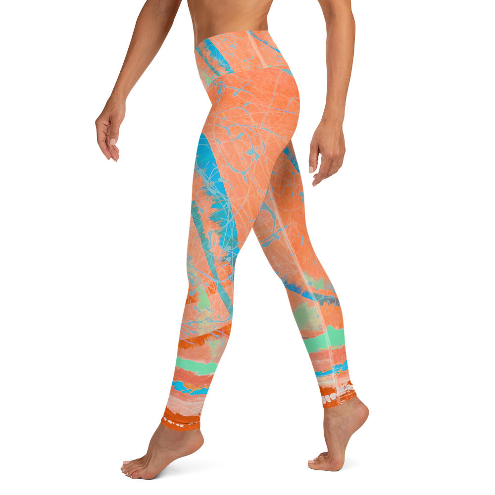 Pumpkin Spice Yoga Leggings