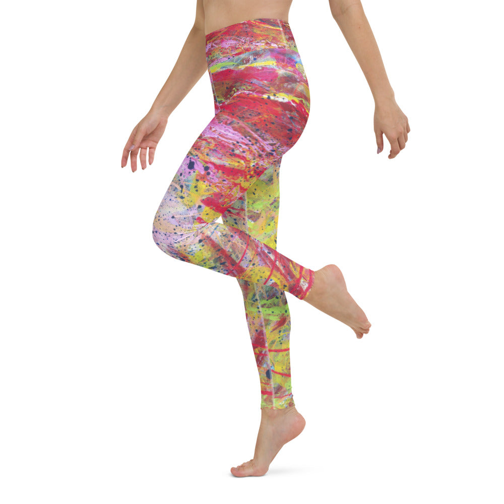 Splash On Full Length Leggings