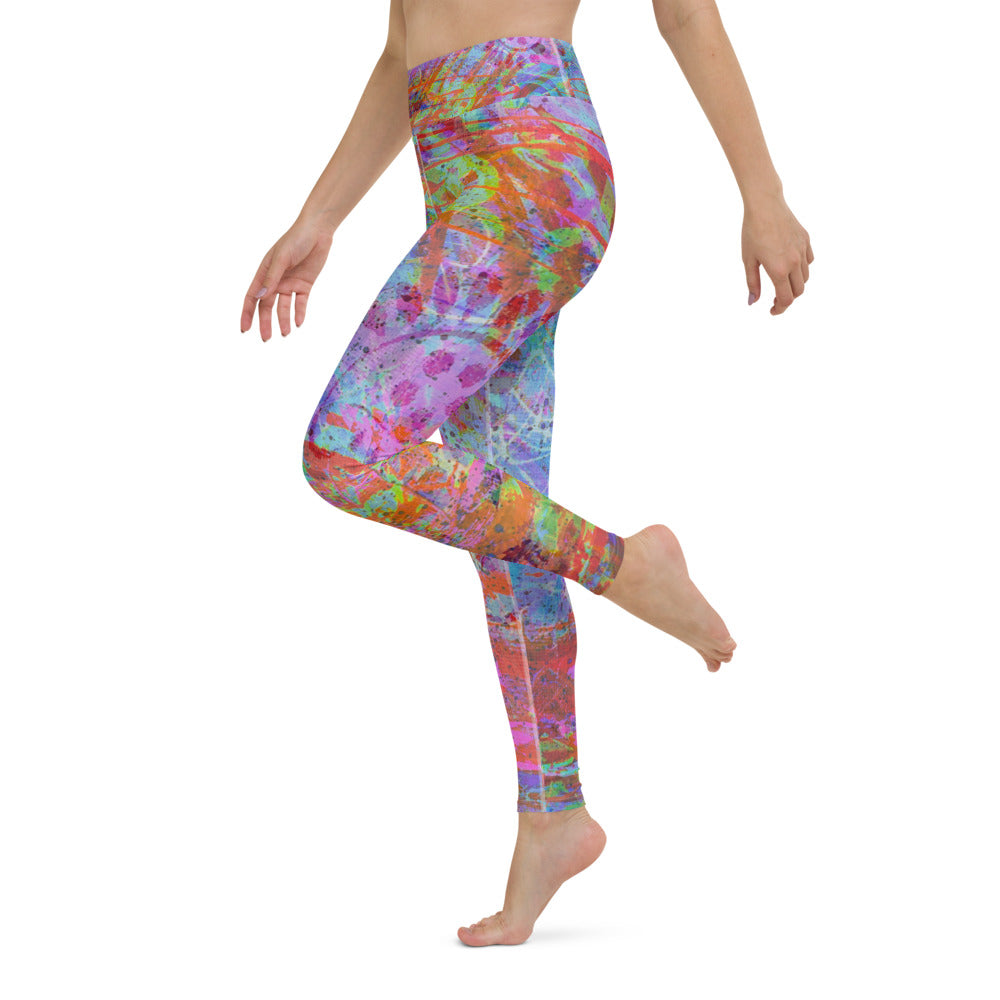 Bloomin' Swirl Full Leggings