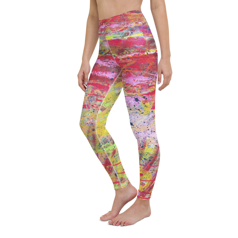 Splash On Full Length Leggings