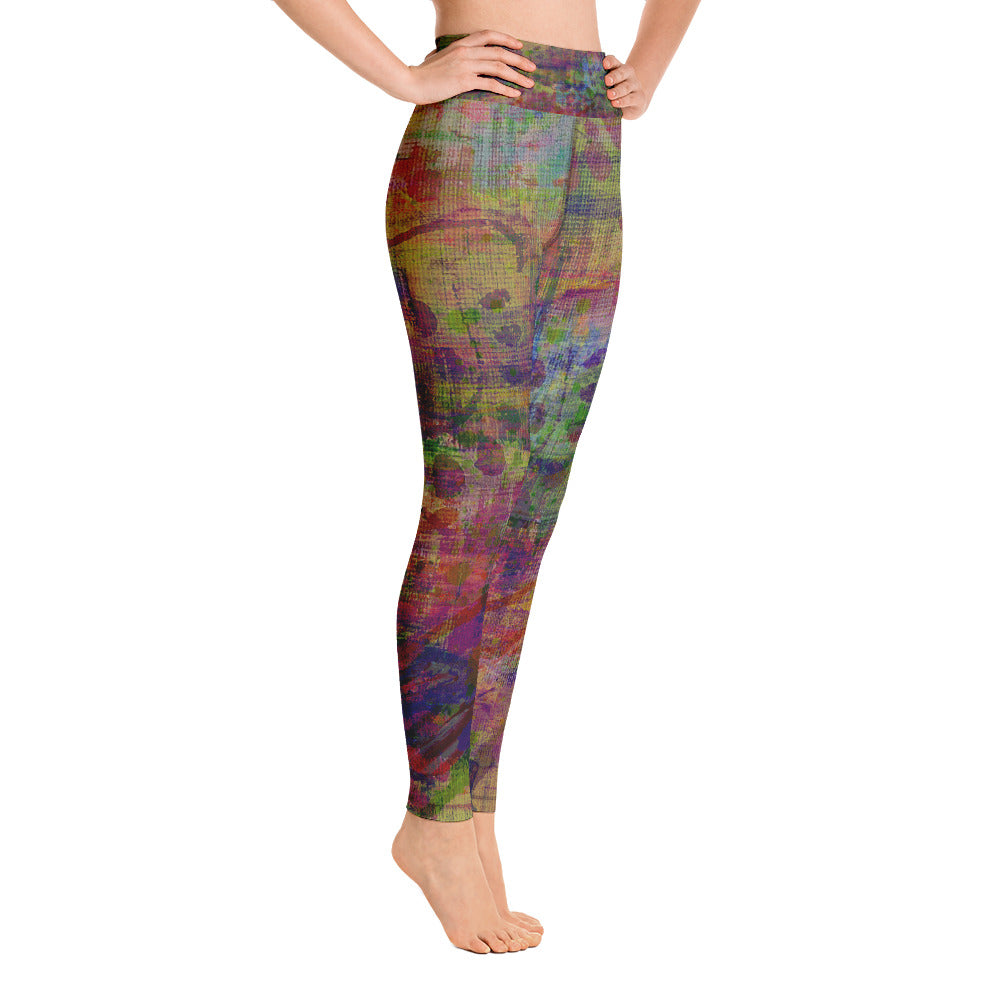 Paisley Garden Yoga Leggings