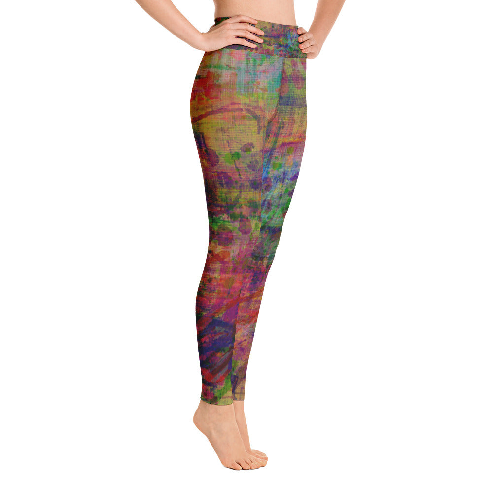 Paisley Garden Yoga Leggings